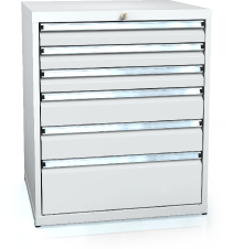 Drawer cabinet 840 x 710 x 600 - 6x drawers
